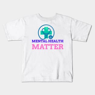 mental health matter Kids T-Shirt